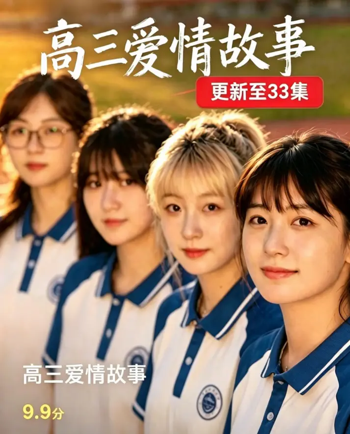 《高三爱情故事》资源下载-黄果AI短剧无删减全集1080P超高清-高三爱情故事完整版免费在线观看